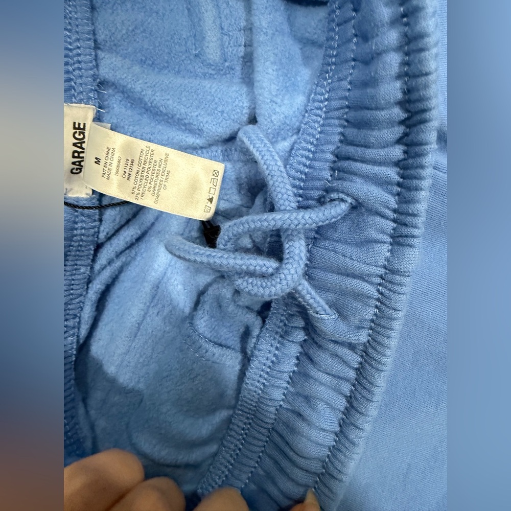 Garage Blue Women's Zip Up + Cargo sweatpants set - Picture 7 of 9